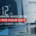 U.S. Minimum Wage 2025: $12.50 Per Hour Rate Officially Starts October 12
