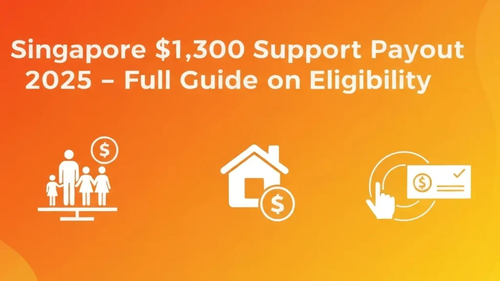 Singapore $1,300 Support Payout 2025